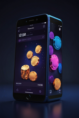 Smartphone avec l’app Posido Casino